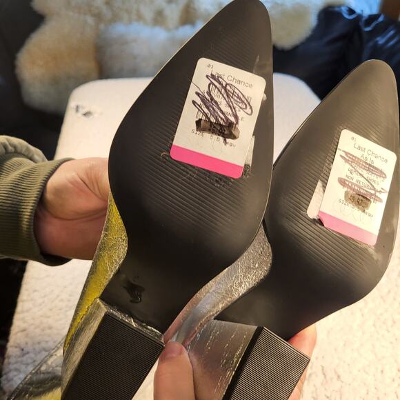 NEW Steve Madden Croft Women's Boot SILVER SZ 5.5M - Picture 6 of 7